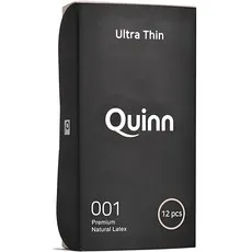 Quinn 001 울트라씬 초박형 콘돔, 12개입, 1개