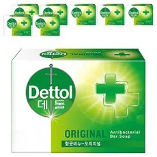 데톨 항균 비누 오리지널, 100g, 8개입