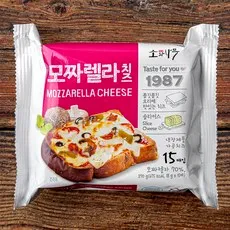소와나무 한장 한장 포장된 모짜렐라치즈, 18g