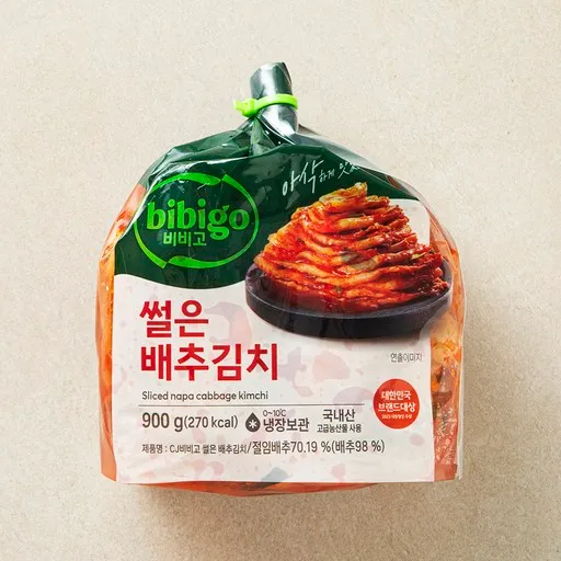 비비고 썰은 배추김치