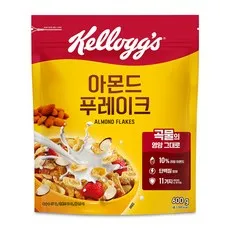켈로그 아몬드 푸레이크 시리얼, 600g