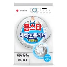 홈스타 세탁조 클리너 버블워시 드럼겸용 2포, 200g