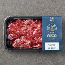 목우촌 국내산 소고기 세절 국거리용 (냉장), 300g