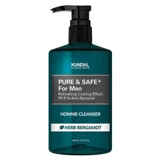 쿤달 퓨어 앤 세이프 쿨링 남성청결제, 300ml