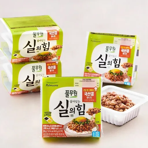 풀무원 국내산 콩 생나또, 49.5g