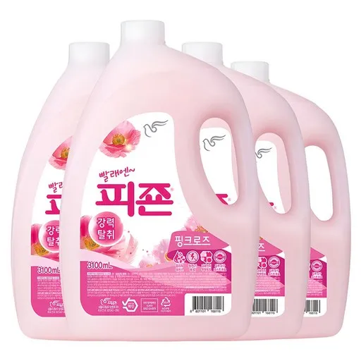 피죤 레귤러 섬유유연제 핑크로즈 본품, 2.5L