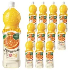자연은 달콤감귤 주스, 1.5L