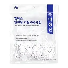 엠에스덴탈 일회용 치실 400D, 80mm, 300개입, 1개