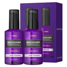 쿤달 울트라 세럼 헤어 에센스 베이비파우더향, 100ml