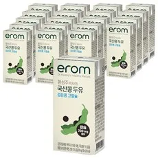 이롬 황성주 박사의 국산콩 두유 검은콩 고칼슘, 190ml