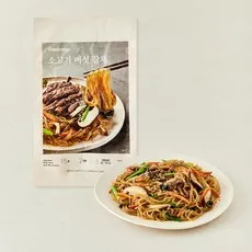 프레시지 소고기버섯잡채 2인분, 285.5g
