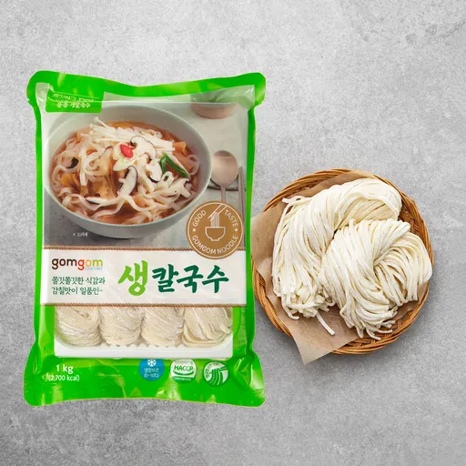 곰곰 생칼국수