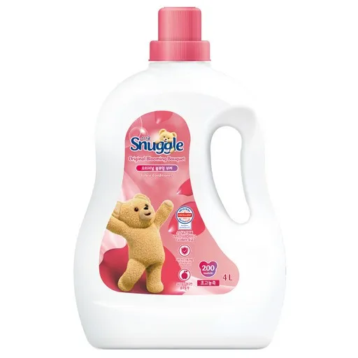 스너글 초고농축 섬유유연제 오리지널 블루밍 부케 본품, 4L