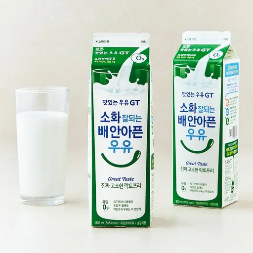 남양유업 맛있는우유GT 소화가 잘되는 고소한 락토프리