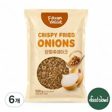 양파후레이크 크리스피 프라이드 어니언, 500g