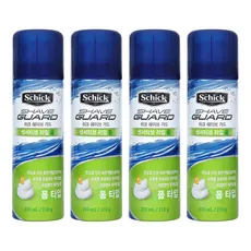 쉬크 쉐이브가드 센서티브 라임 쉐이빙 폼, 220ml