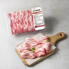 도드람 한돈 1등급 삼겹살 구이용 (냉장), 1kg