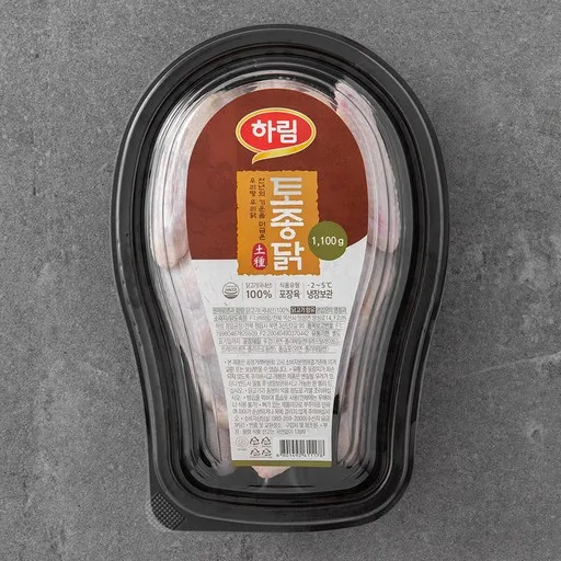 하림 참 토종닭 백숙용 (냉장), 1100g