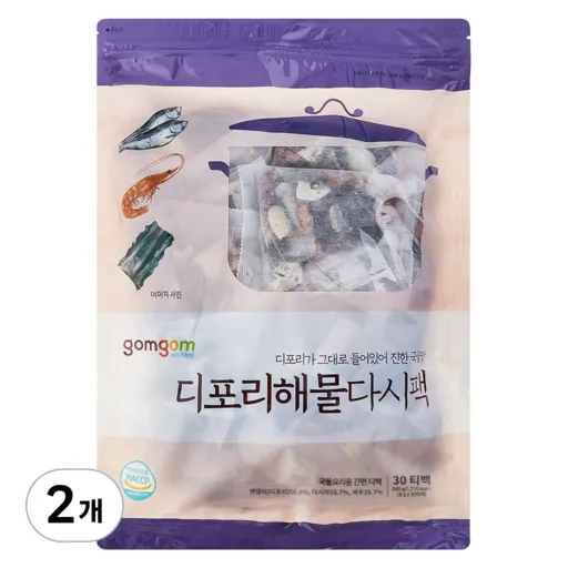 곰곰 디포리해물다시팩