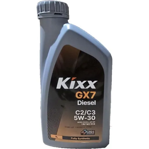 KIXX GX7 디젤 C2 C3 5W30 1L 디젤 엔진오일, KIXX GX7 디젤 C2/C3 5W30_1L