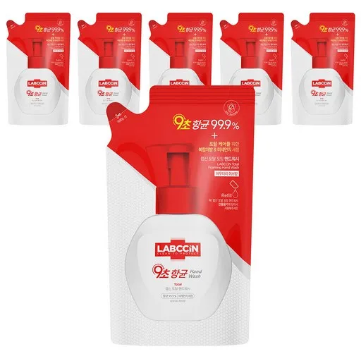 랩신 토탈 포밍 핸드워시 리필 파우더리허브향, 200ml