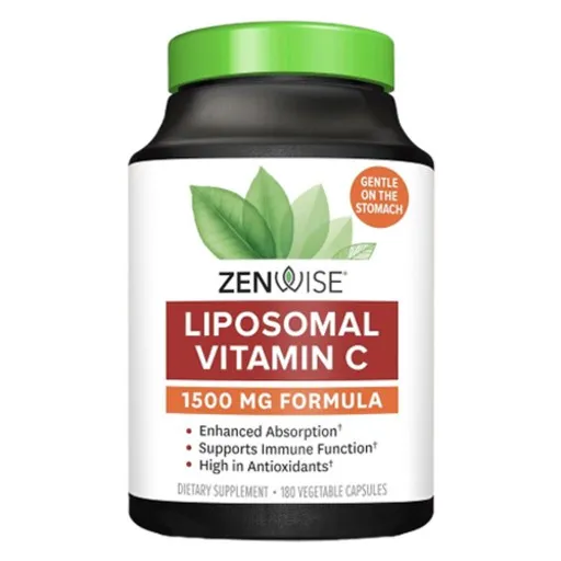 젠와이즈 리포소멀 비타민 C 1500mg 베지테리안 캡슐