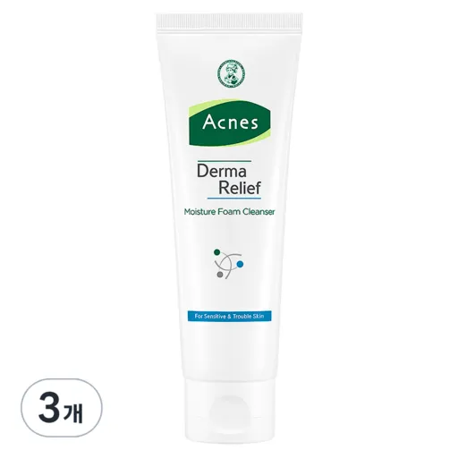 아크네스 더마릴리프 모이스처 폼 클렌저, 125ml
