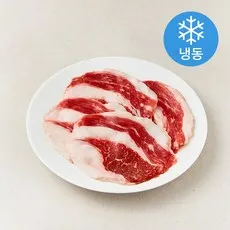 목우촌 국내산 소고기 차돌박이 (냉동), 200g