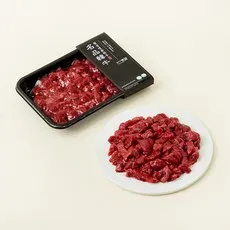 횡성한우 1++ 국거리용 (냉장), 300g, 1개, 300g