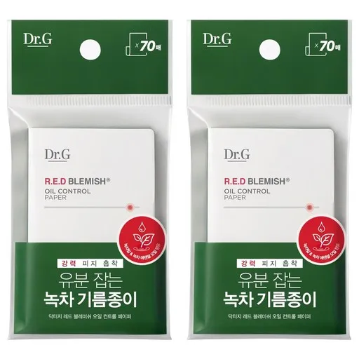 닥터지 레드 블레미쉬 오일 컨트롤 페이퍼, 70매입