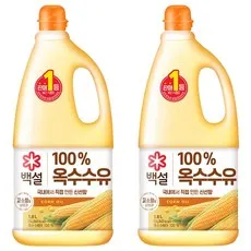 백설 옥수수유, 1.8L