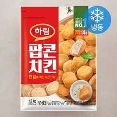 하림 팝콘치킨 (냉동), 1.2kg