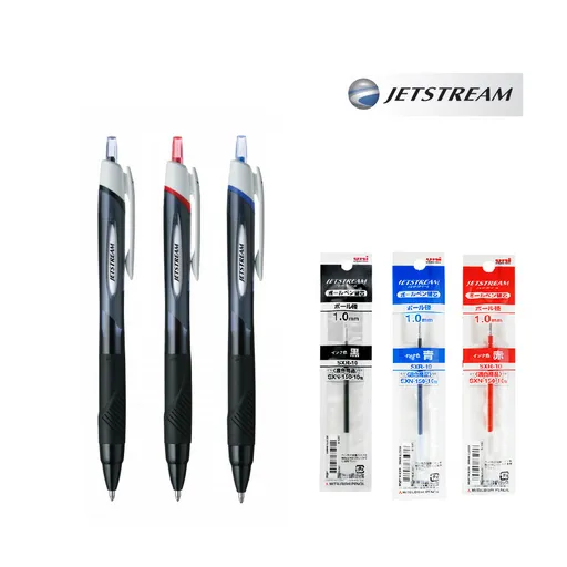 제트스트림 유니 유성펜 SXR-10 리필심 1.0mm