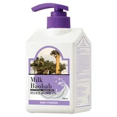 밀크바오밥 바디로션 베이비파우더향, 500ml, 1개, 500ml