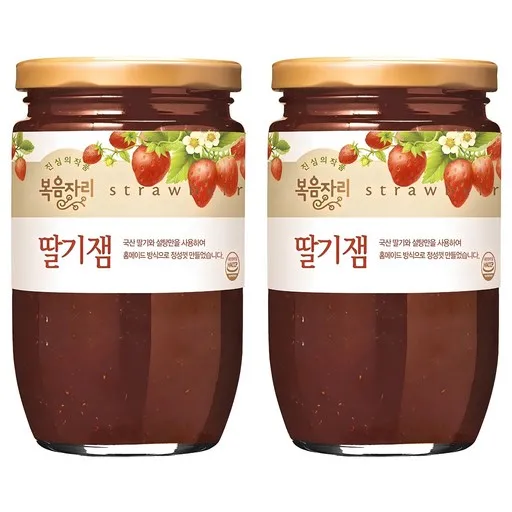 복음자리 딸기잼, 500g