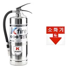 케이파이어 한국소방산업기술원 K급 소화기 + 스티커, 3L, 1세트