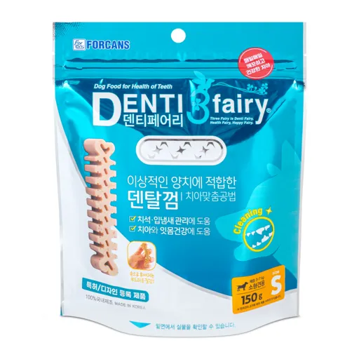 포켄스덴티페어리 강아지 덴탈껌 S, 타피오카, 150g