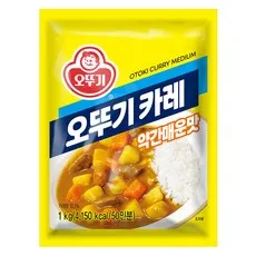 오뚜기 카레 과립형 약간매운맛, 1kg