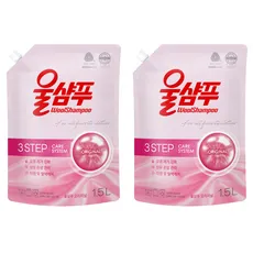 울샴푸 오리지널 리필, 1.5L, 2개