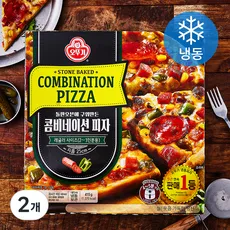 오뚜기 돌판오븐에 구워만든 콤비네이션 피자(냉동), 415g