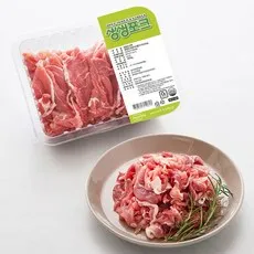 생생포크 한돈 앞다리살 불고기용 (냉장), 1000g