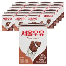 서울우유 멸균 초콜릿 우유, 200ml
