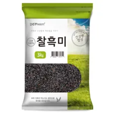 대구농산 건강한밥상 국산 찰흑미, 3kg