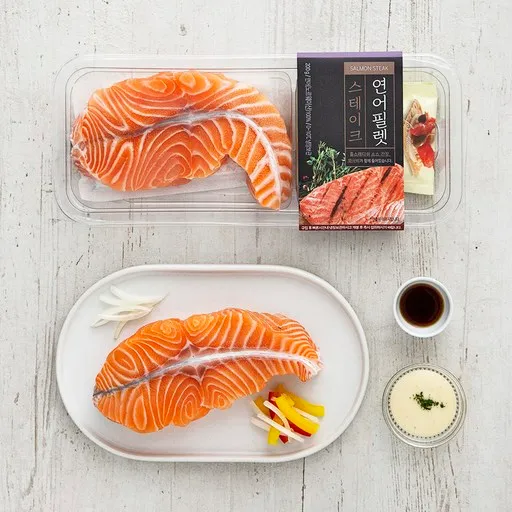 은하수산 노르웨이 연어필렛 스테이크용, 200g