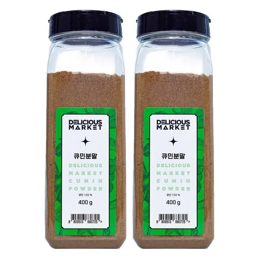 딜리셔스마켓 큐민분 천연 향신료 대형, 400g
