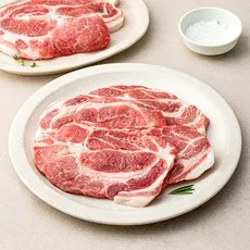 한돈 목심 구이용 (냉장), 1kg