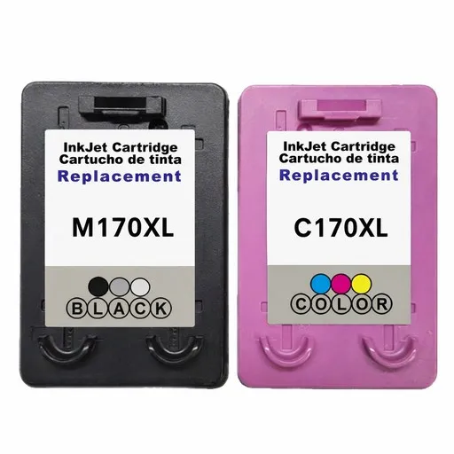 잉크아울렛 삼성 M170 XL C170 XL 대용량 호환잉크세트 검정 컬러 SCX1360 SCX1365 SL-J1760 J760FW
