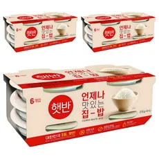 햇반 백미밥, 210g