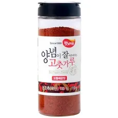 햇님마을 양념이 잘 어우러지는 국산 고춧가루 보통매운맛, 110g