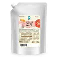 청정원 로제 스파게티 소스, 2kg